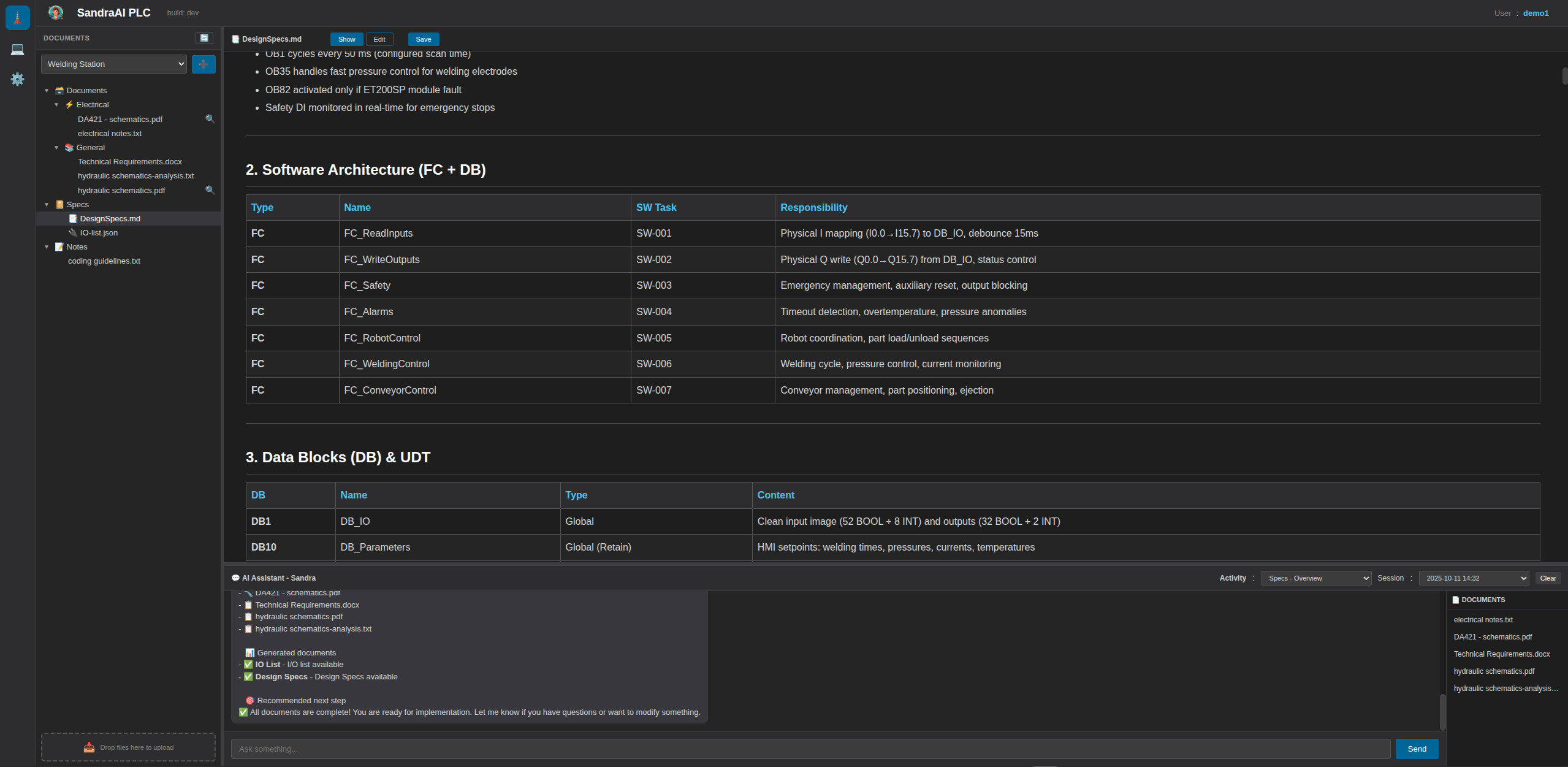 Specification example 2